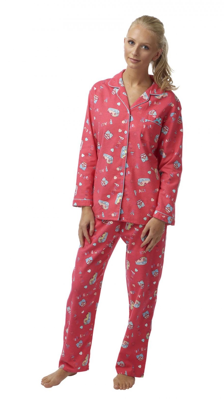 Ladies Campa Van wincey Pyjama In05303