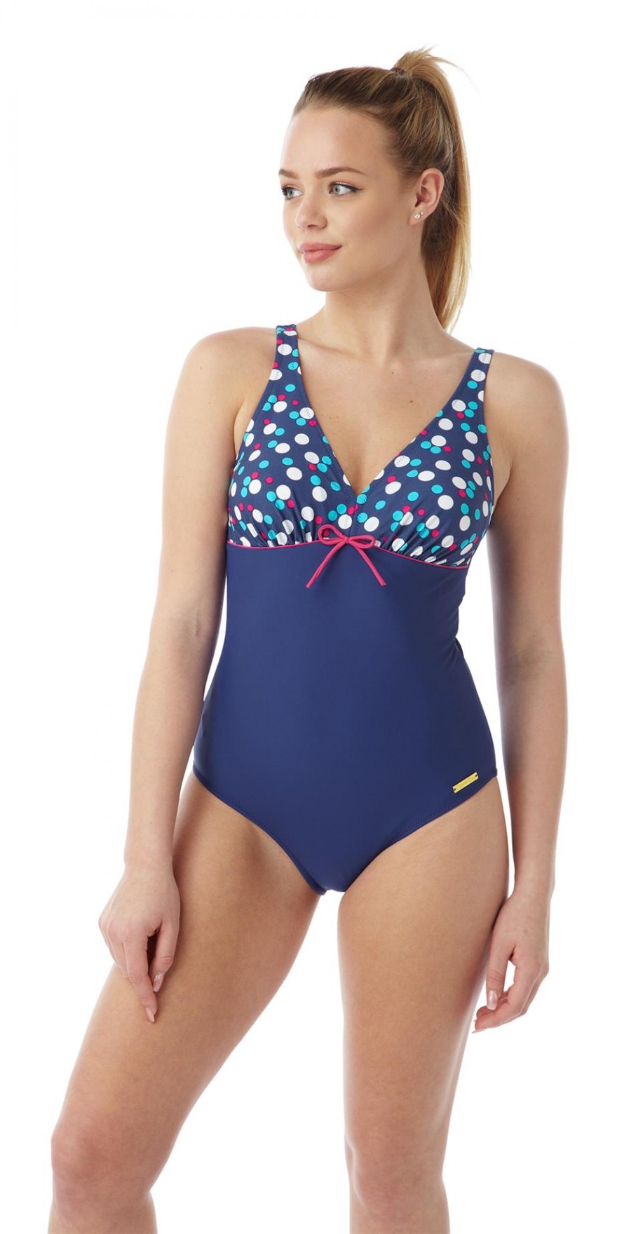 Ladies spot swimsuit Oy07779