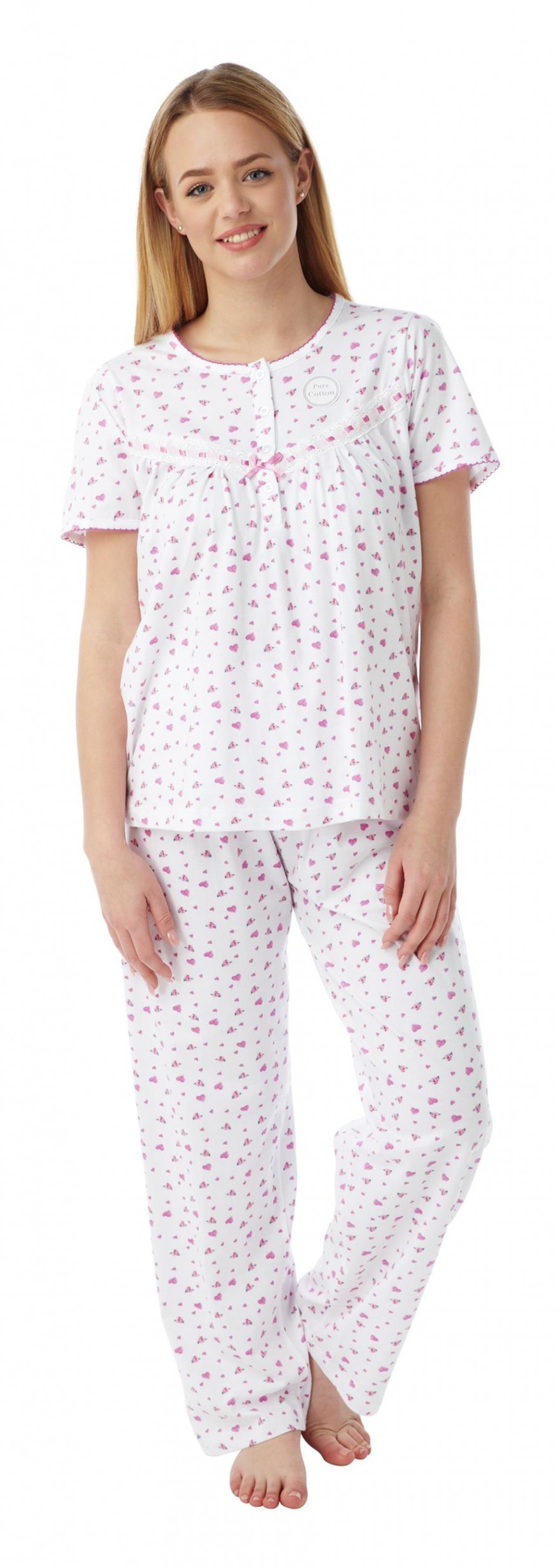 100% Cotton Sweatheart Pyjama Ma07664