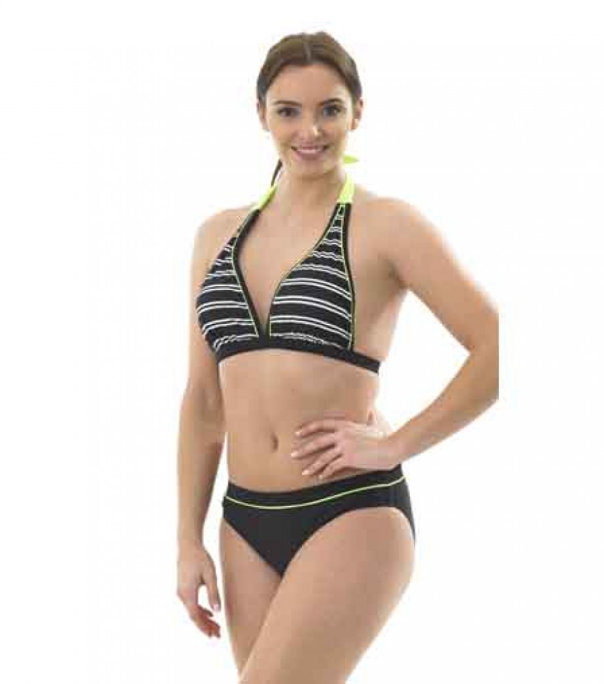 Ladies striped bikini Ho02730