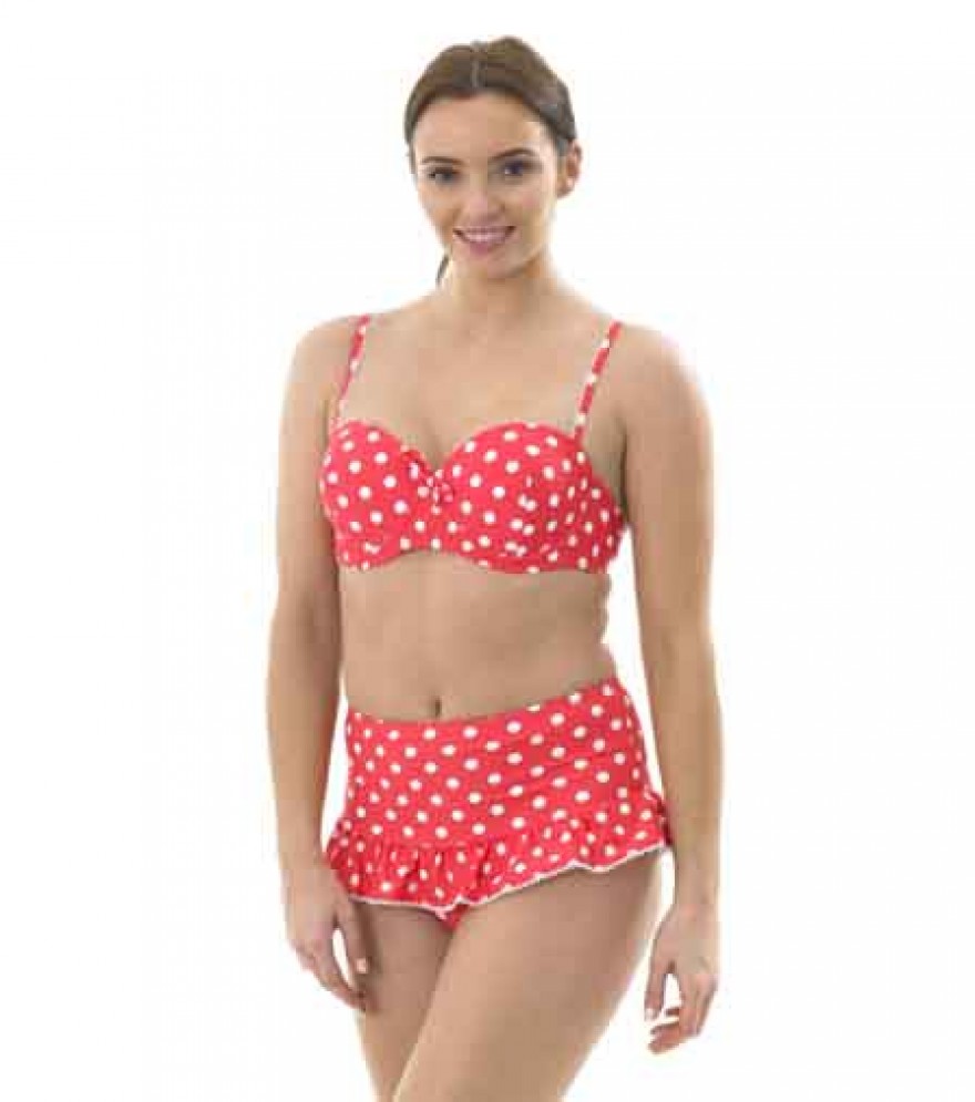 ladies underwired candy spot bikini Ho02736