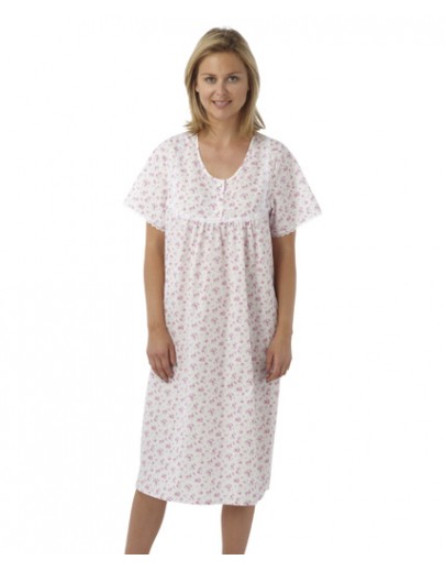 Large size round neck nightdress MN195