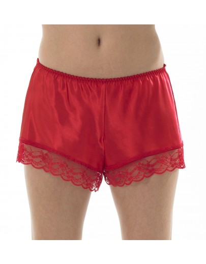 Ladies satin lace french knicker Ma08012