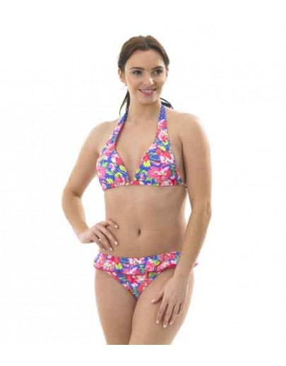 Ladies summer floral frill bikini Ho02739