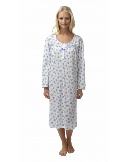 floral pintuck nightdress ( MA05357) Ma06617