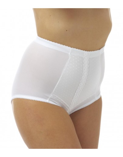 Ladies Firm control mesh panel brief MAK12