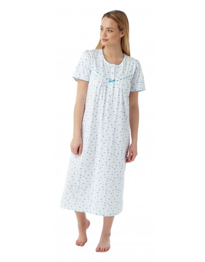 Ladies 100% cotton sweetheart nightdress Ma07665